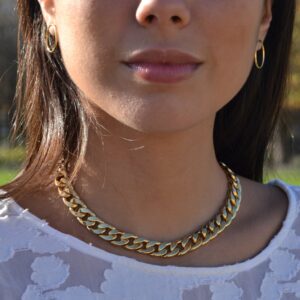 Collier maille épaisse Echidna